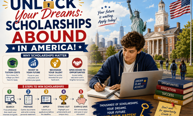 Scholarships Abound in America