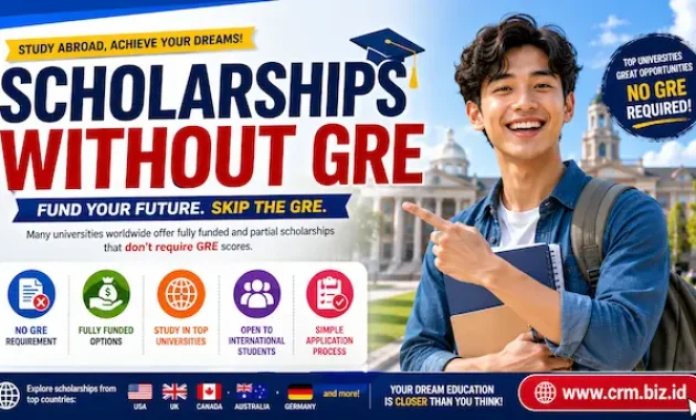 Scholarships Without GRE