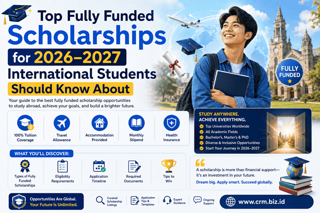 Scholarships for 2026–2027