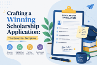 How to Craft a Winning Scholarship Application: The Ultimate Guide and Template